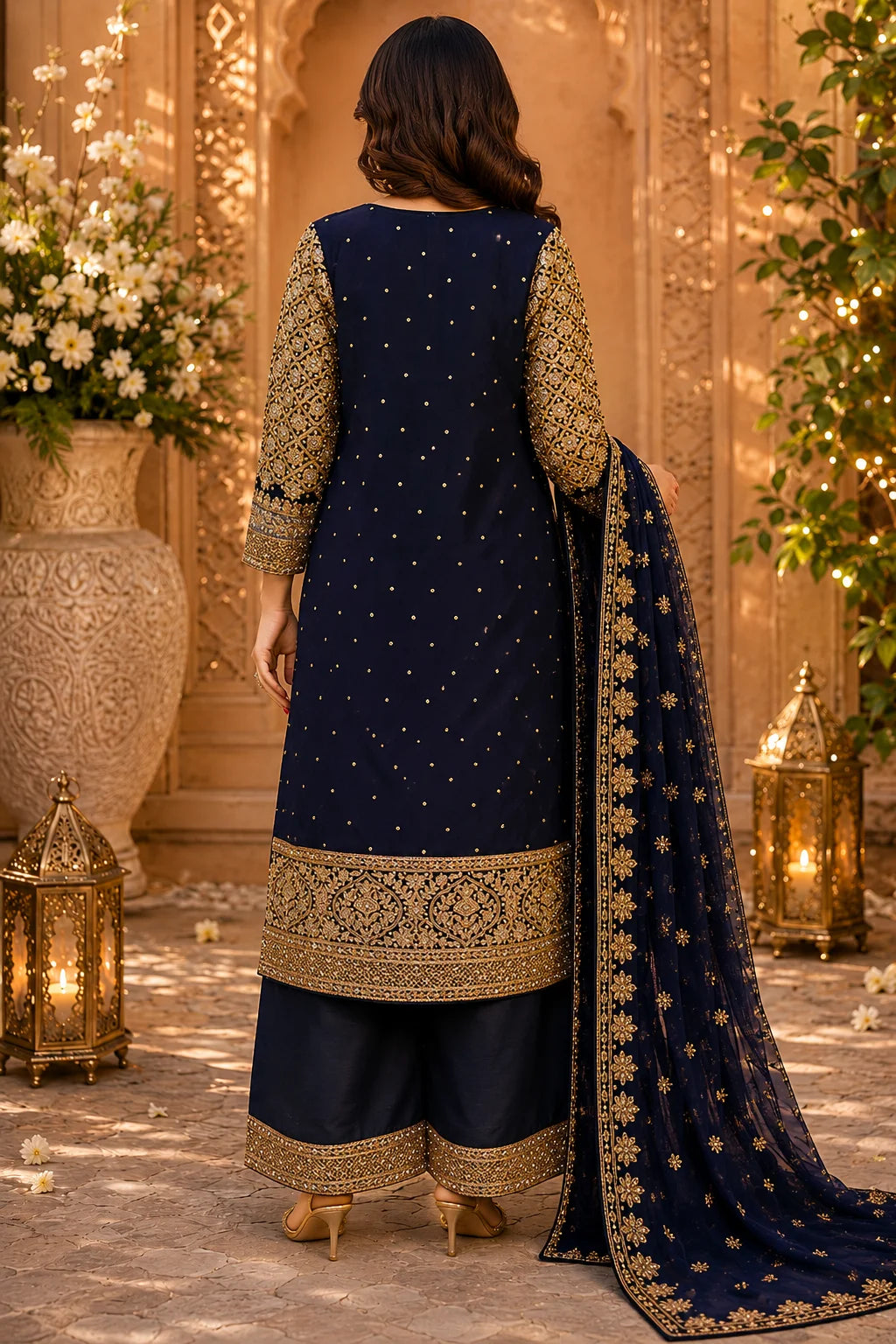 Areesh - Navy Blue
