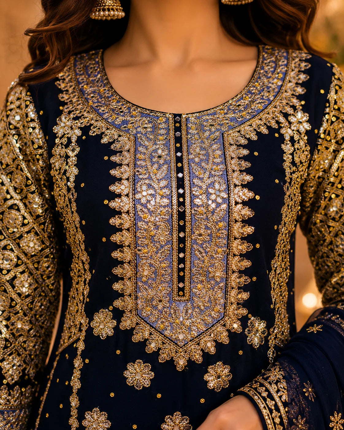 Areesh - Navy Blue
