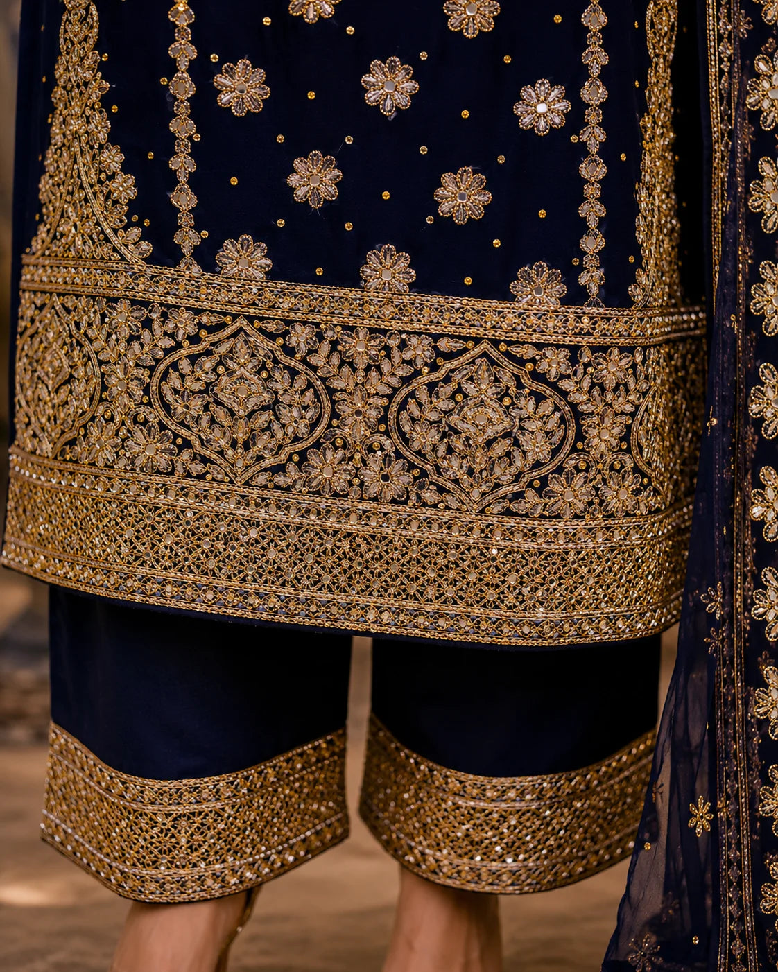 Areesh - Navy Blue