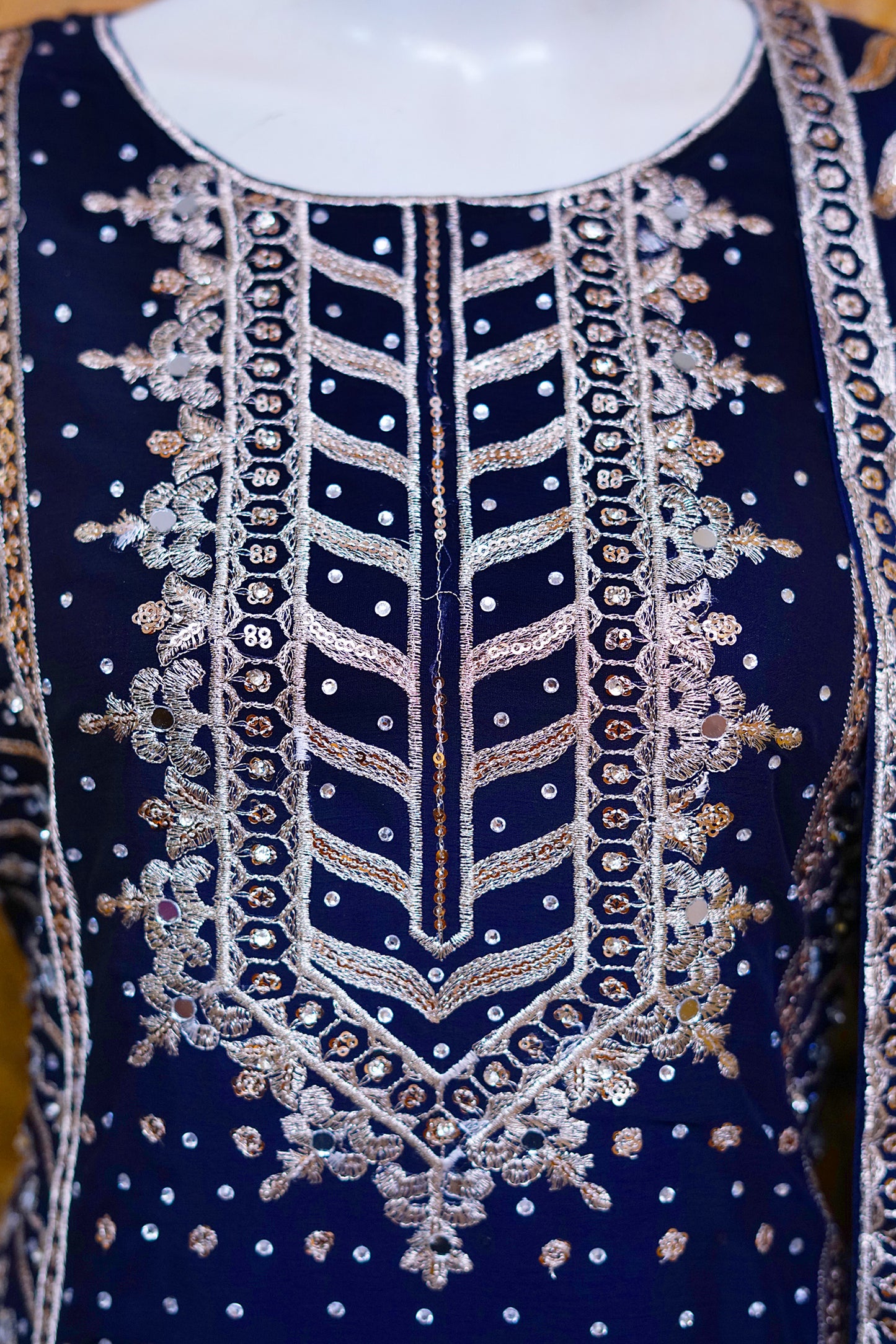 Aamna - Navy Blue