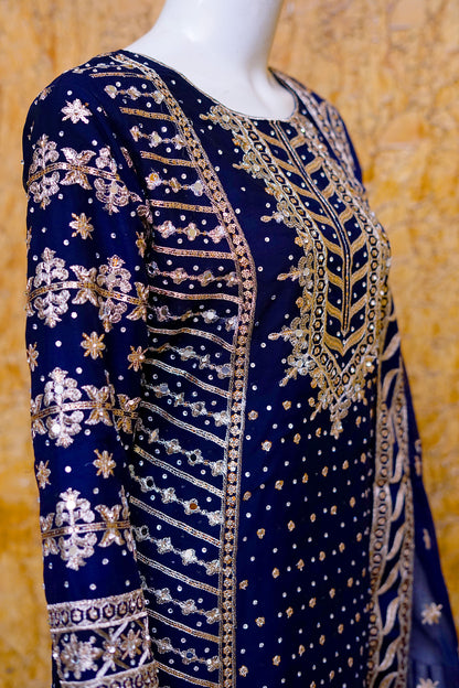 Aamna - Navy Blue