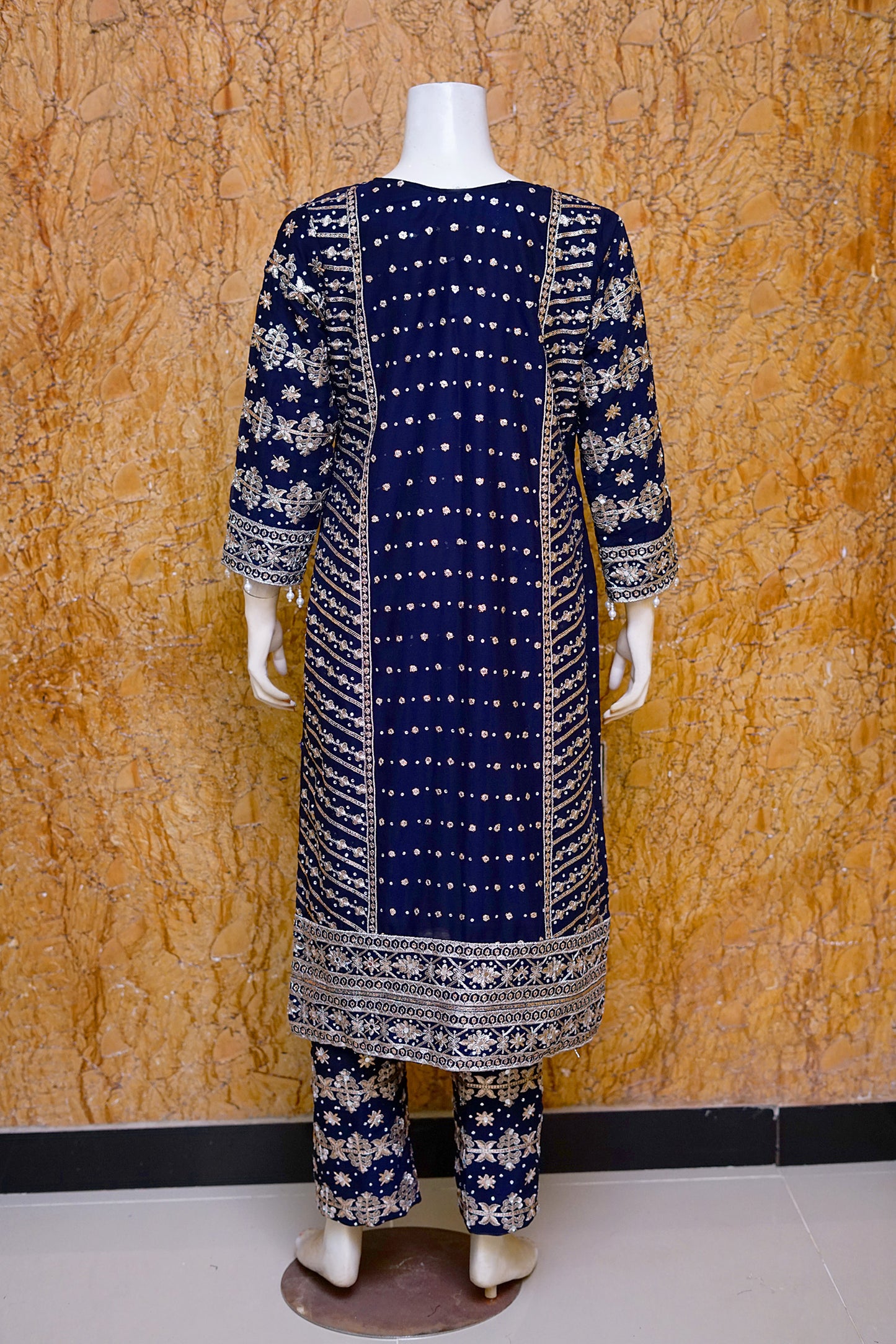 Aamna - Navy Blue