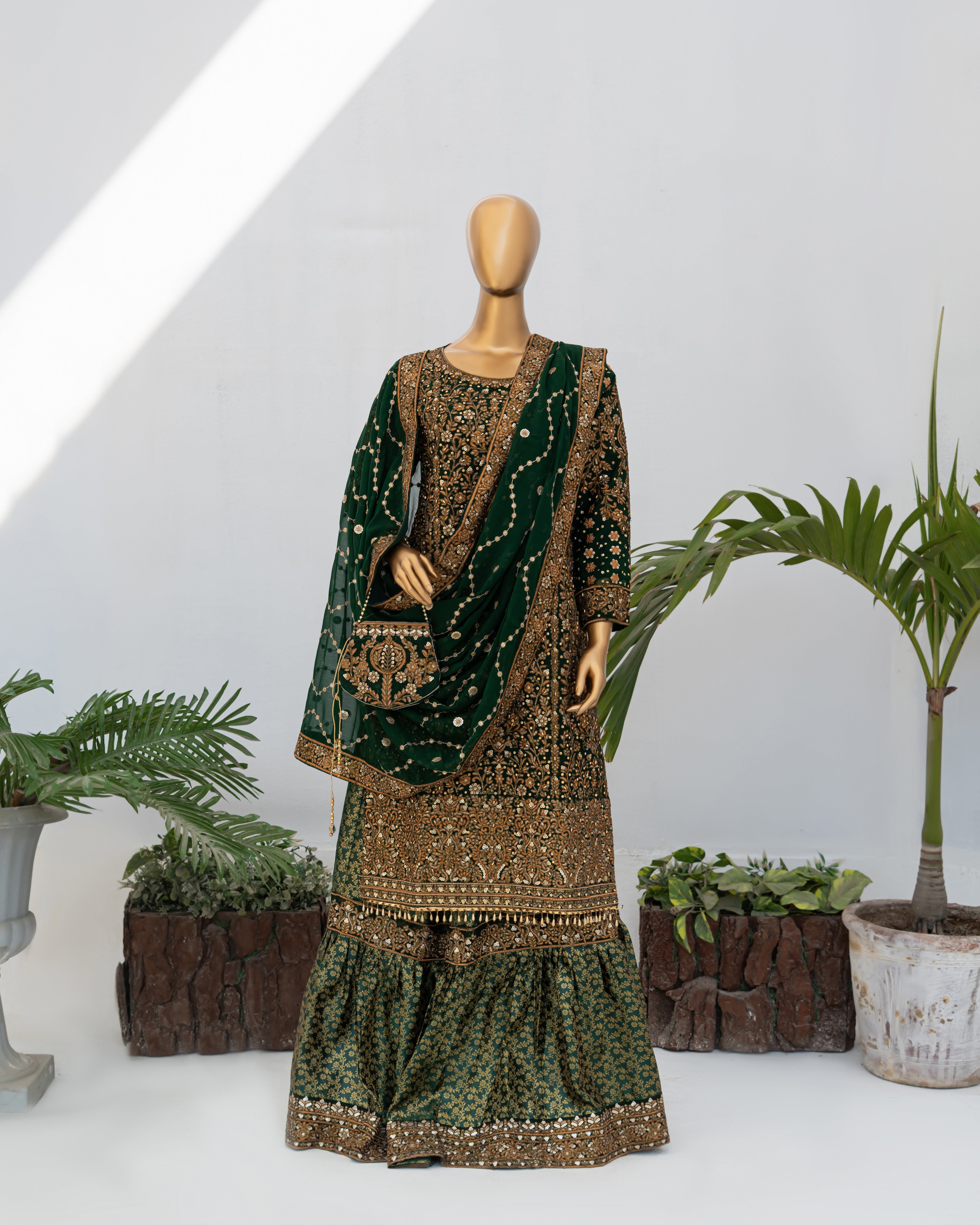 Zunairah - Bottle Green
