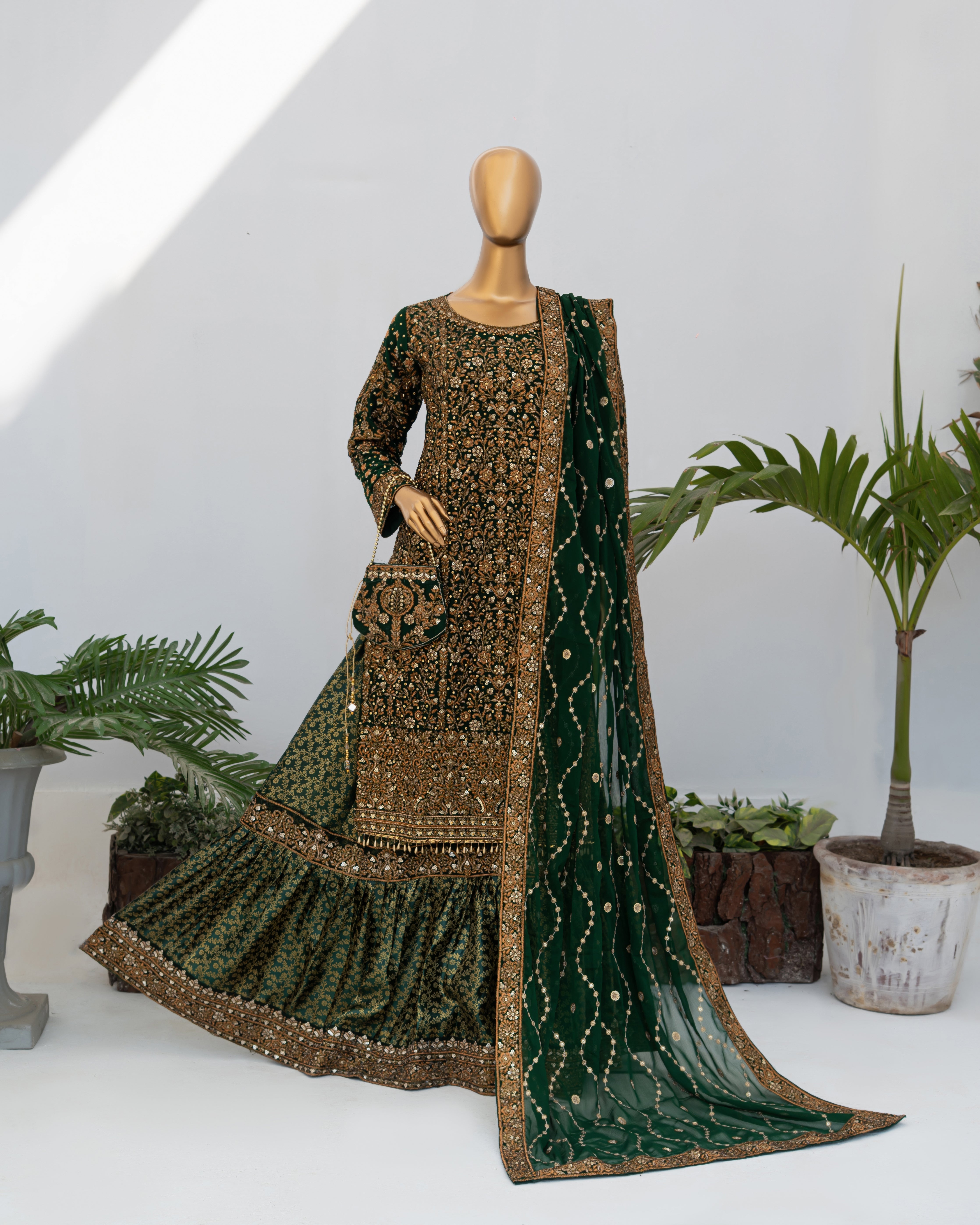 Zunairah - Bottle Green