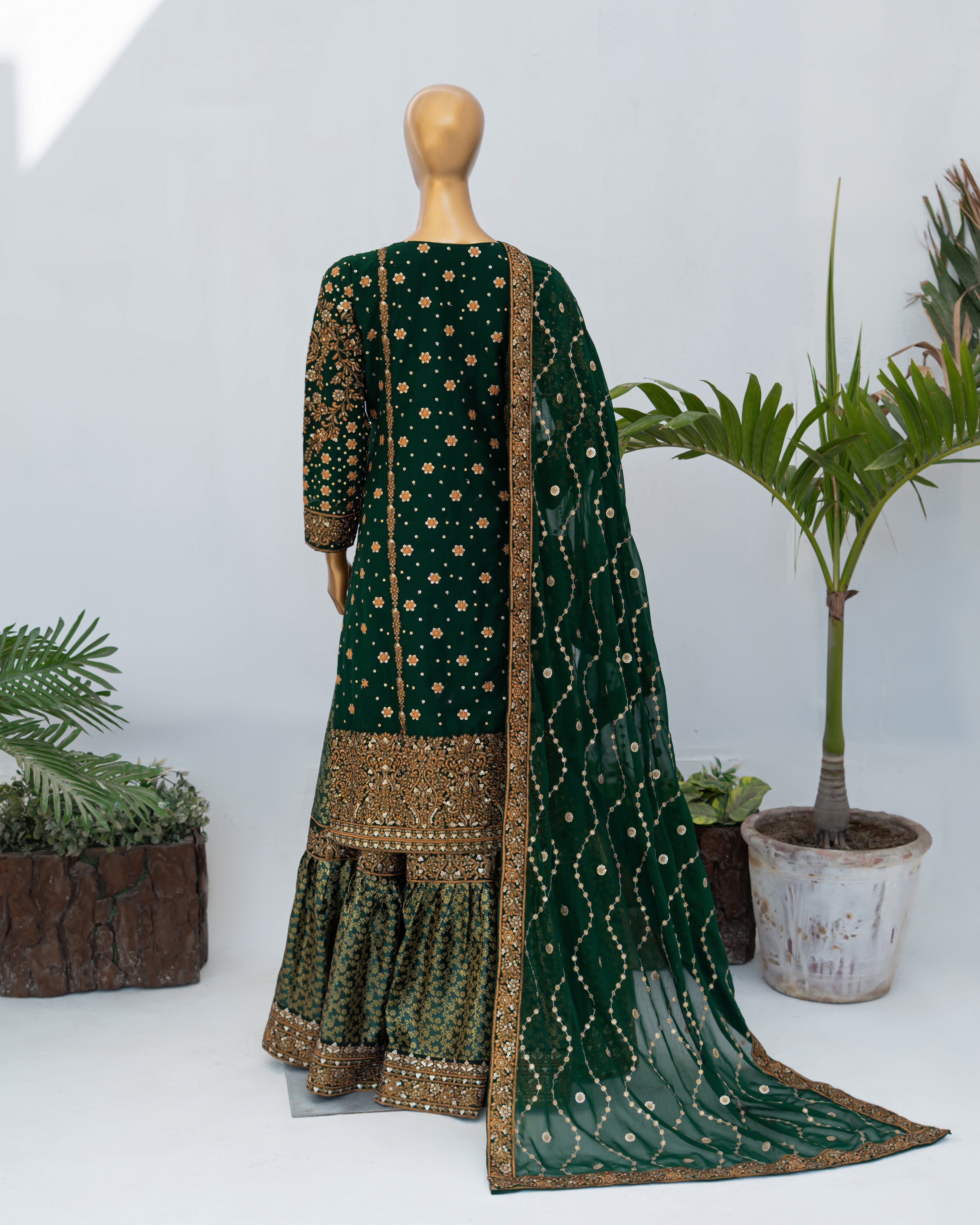 Zunairah - Bottle Green