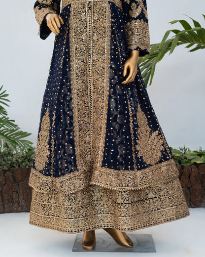 Muneeha - Navy Blue