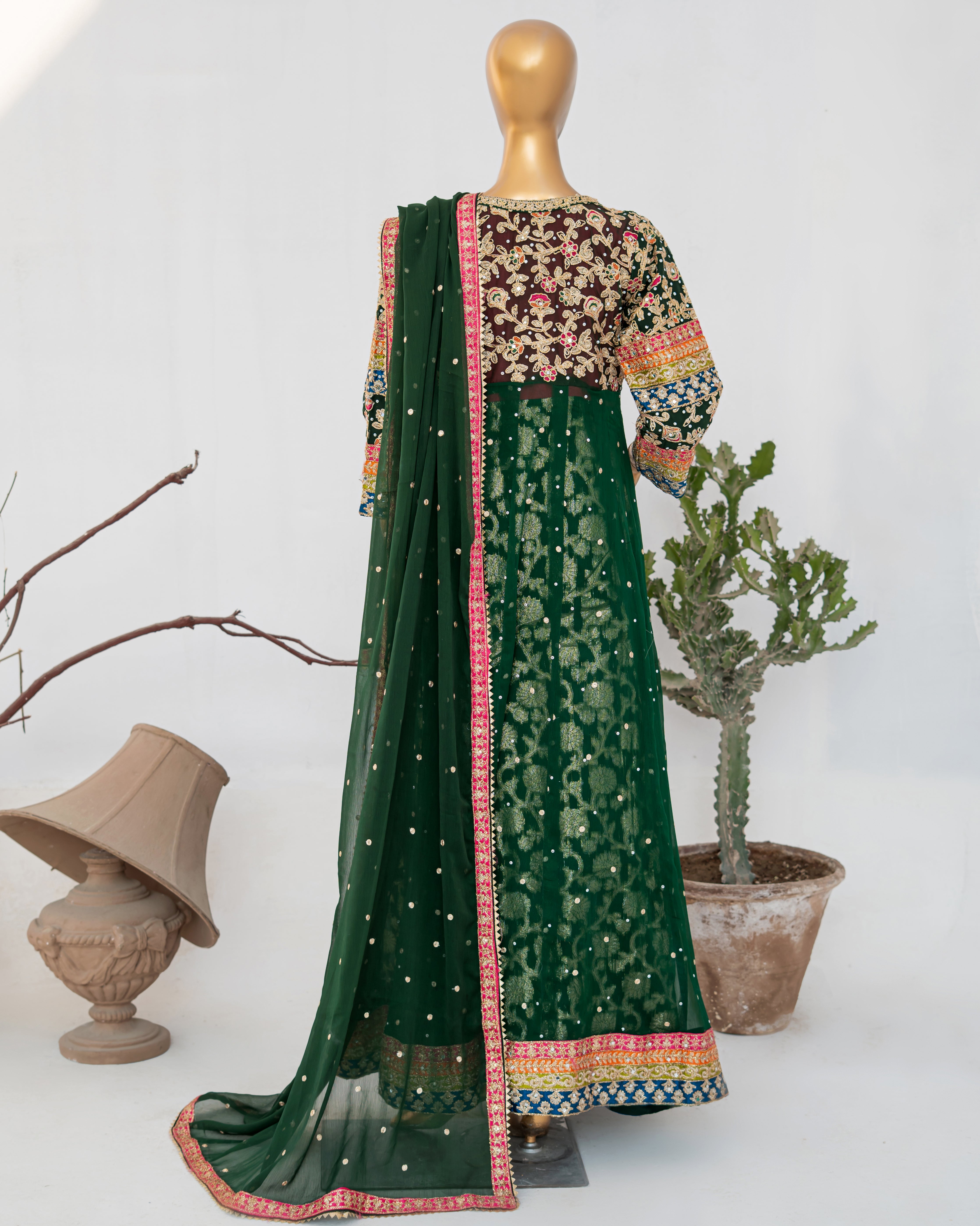 Sumaira - Bottle Green
