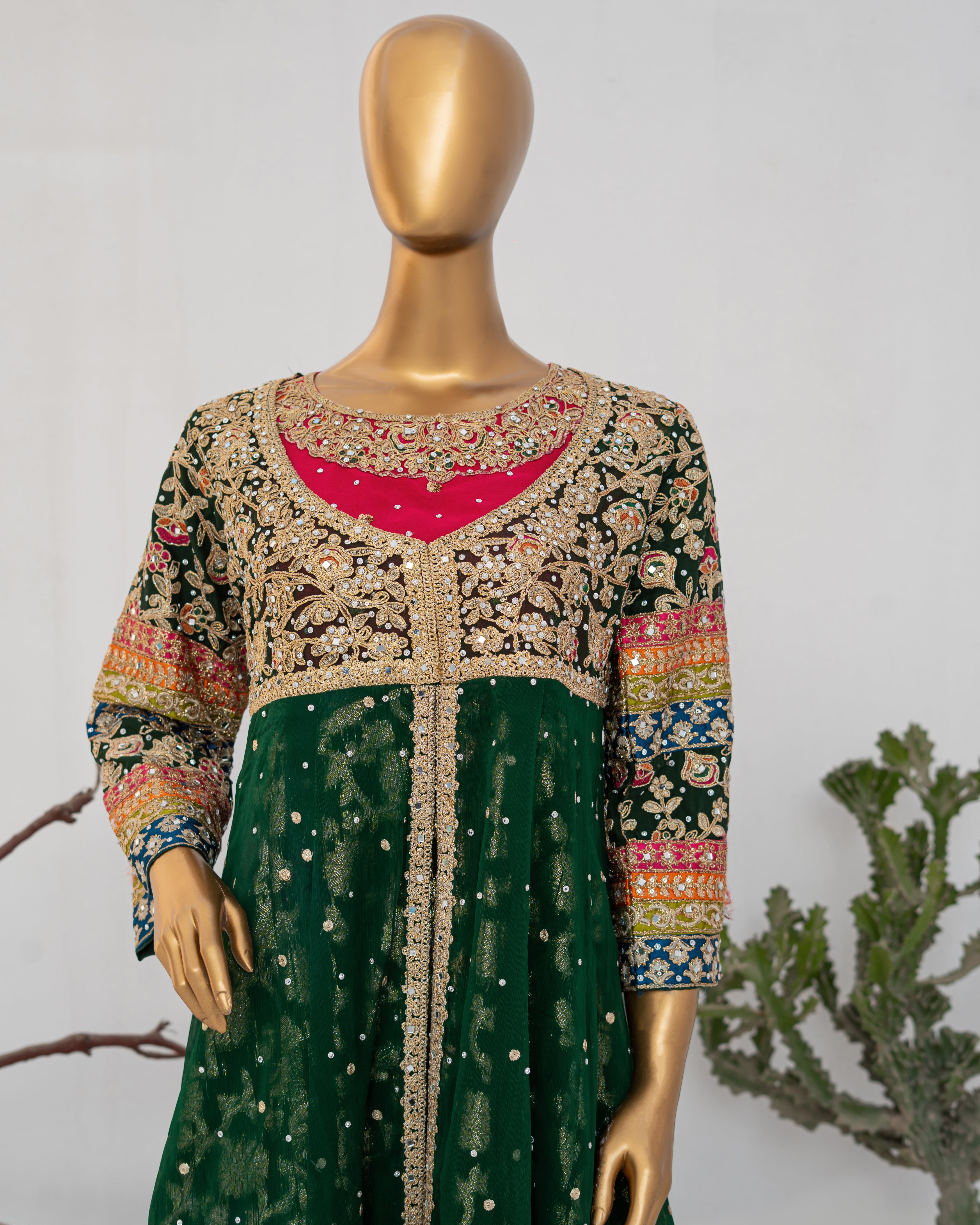 Sumaira - Bottle Green