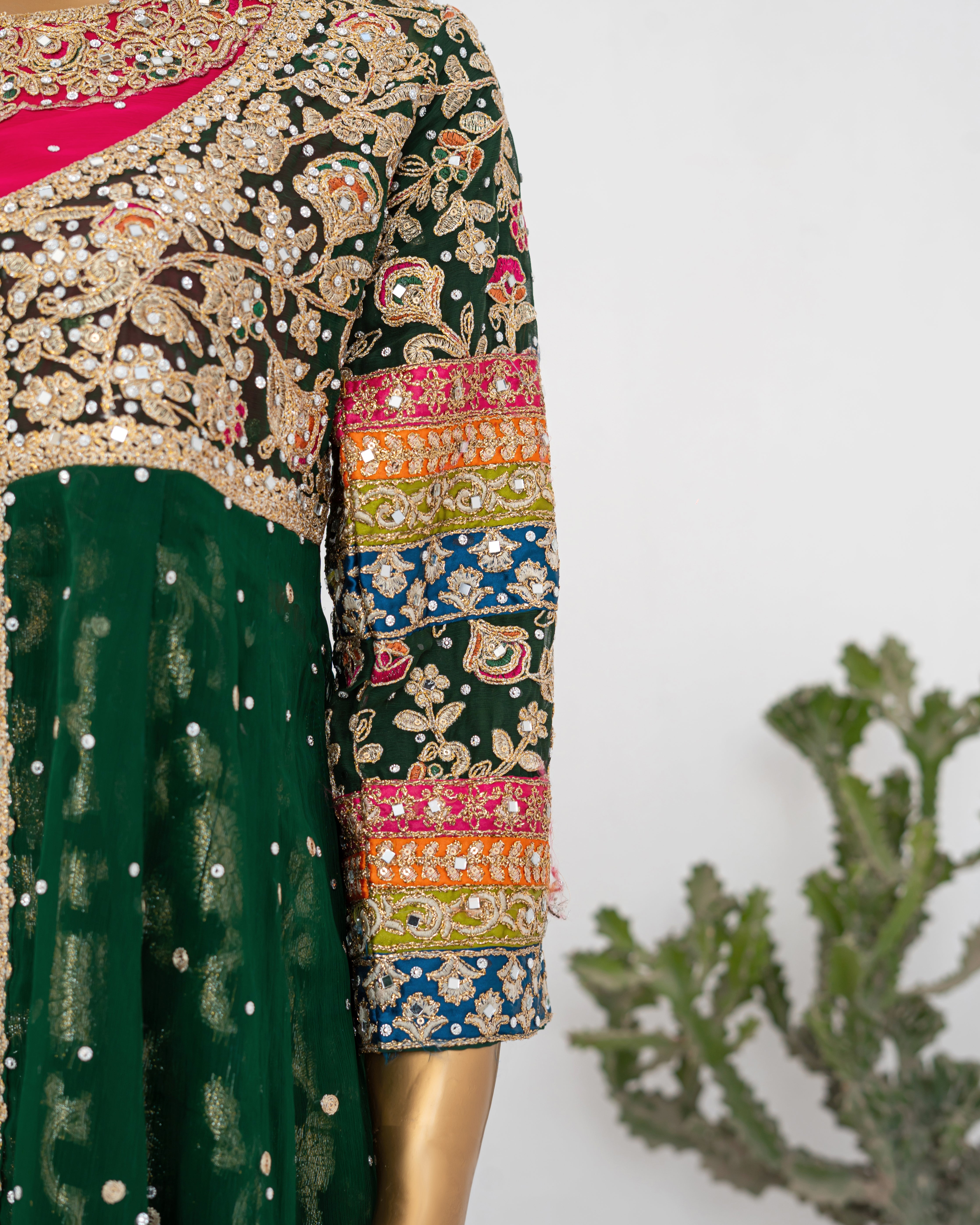Sumaira - Bottle Green