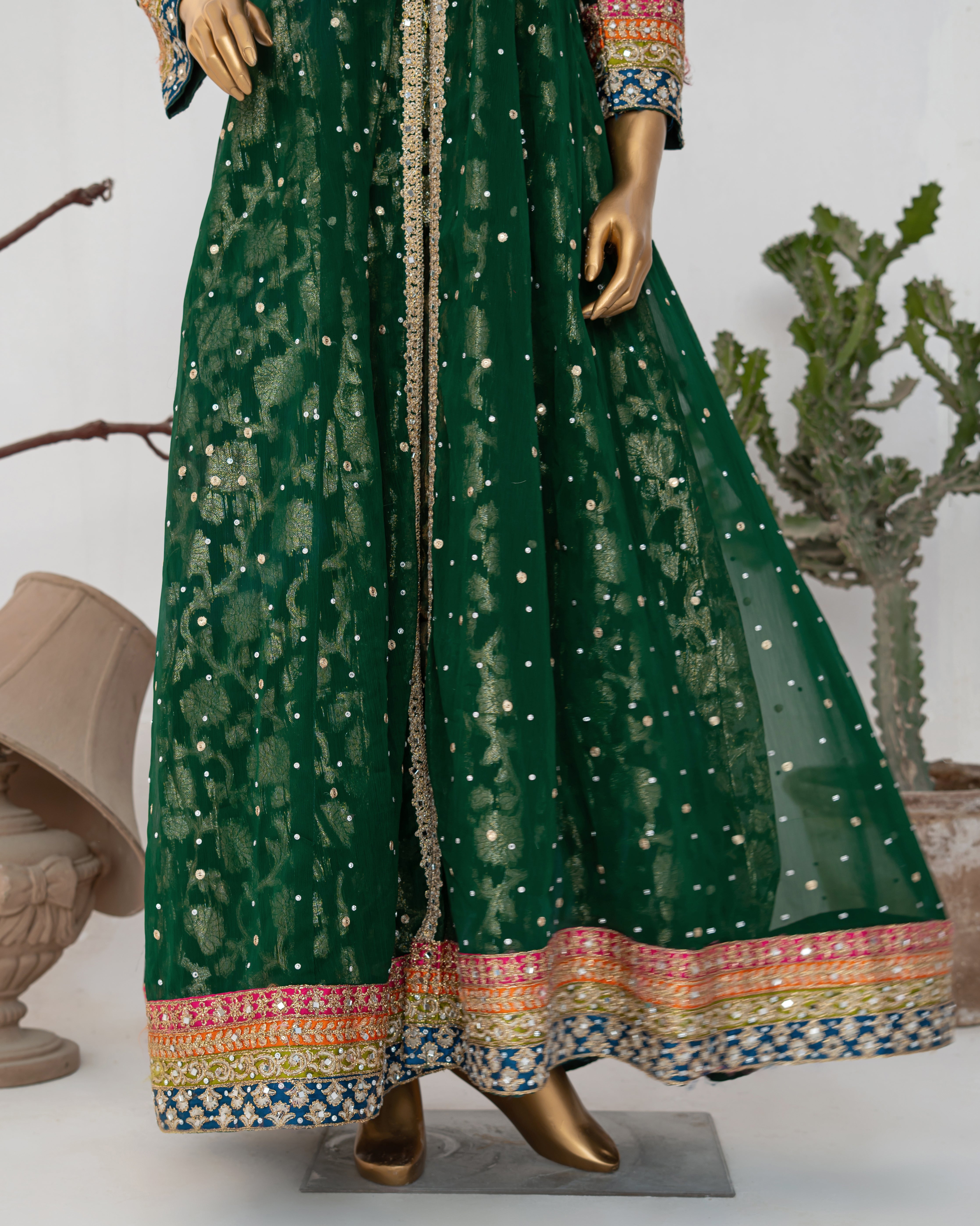 Sumaira - Bottle Green
