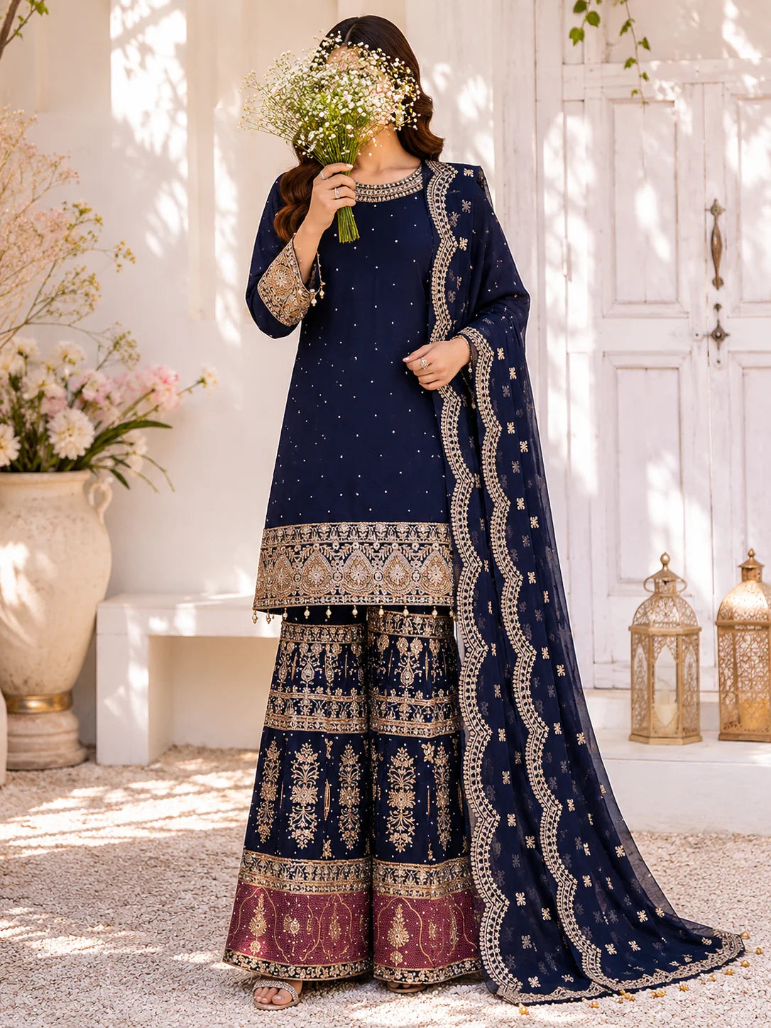 Haniya - Navy Blue
