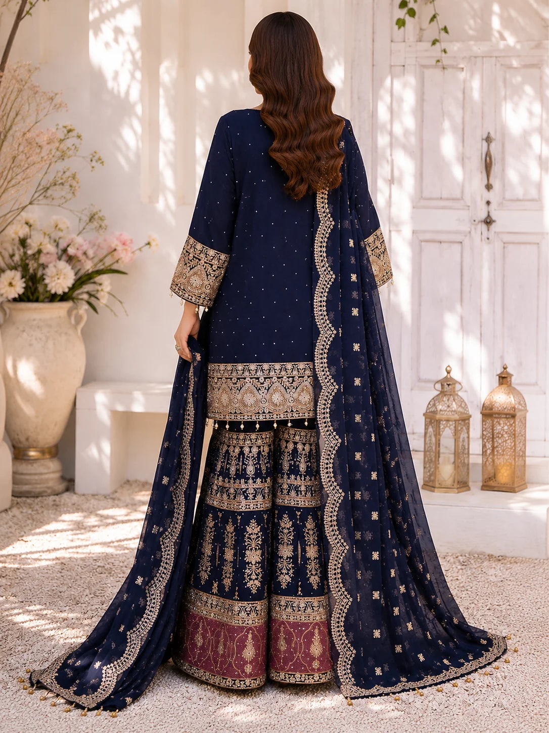Haniya - Navy Blue