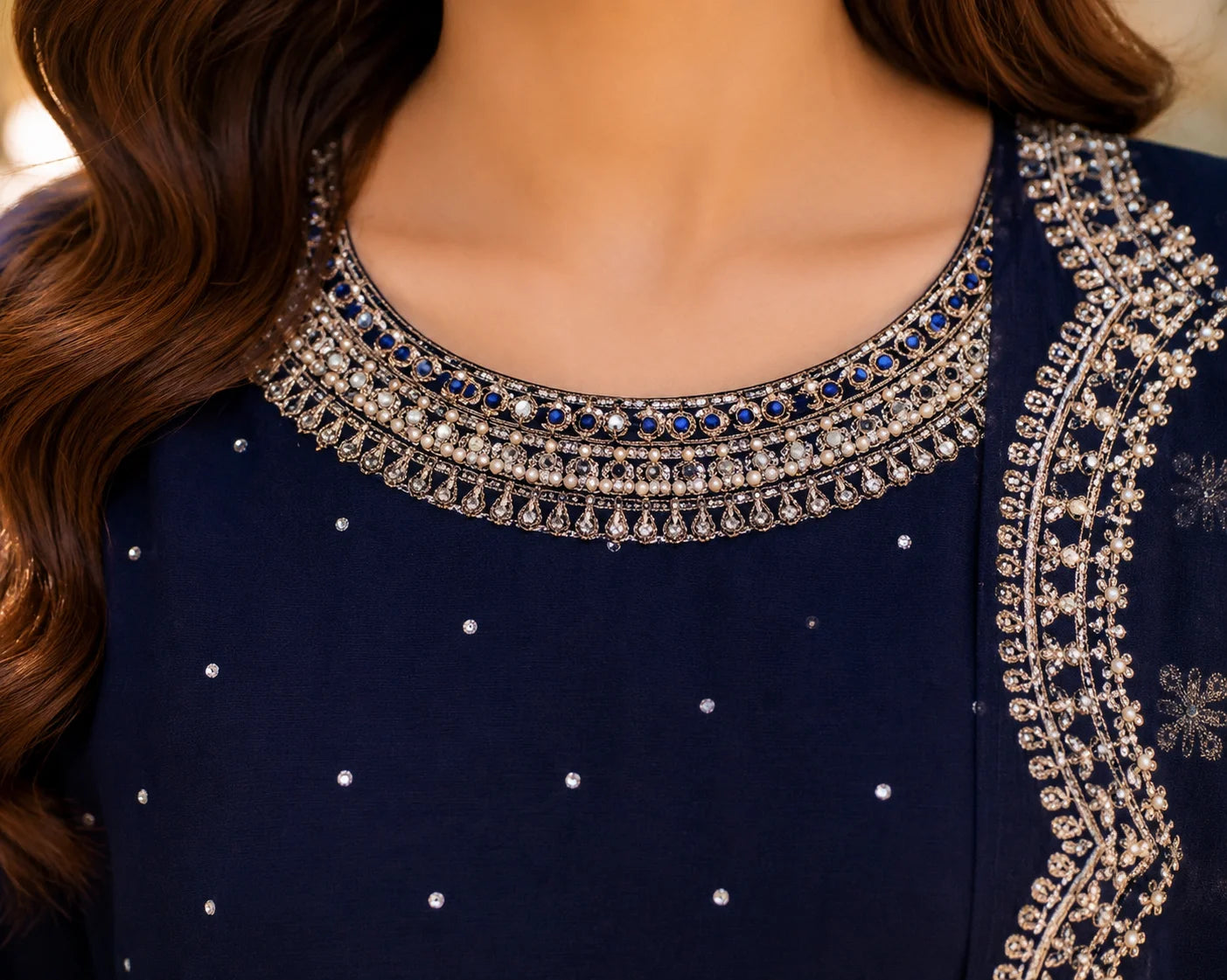 Haniya - Navy Blue