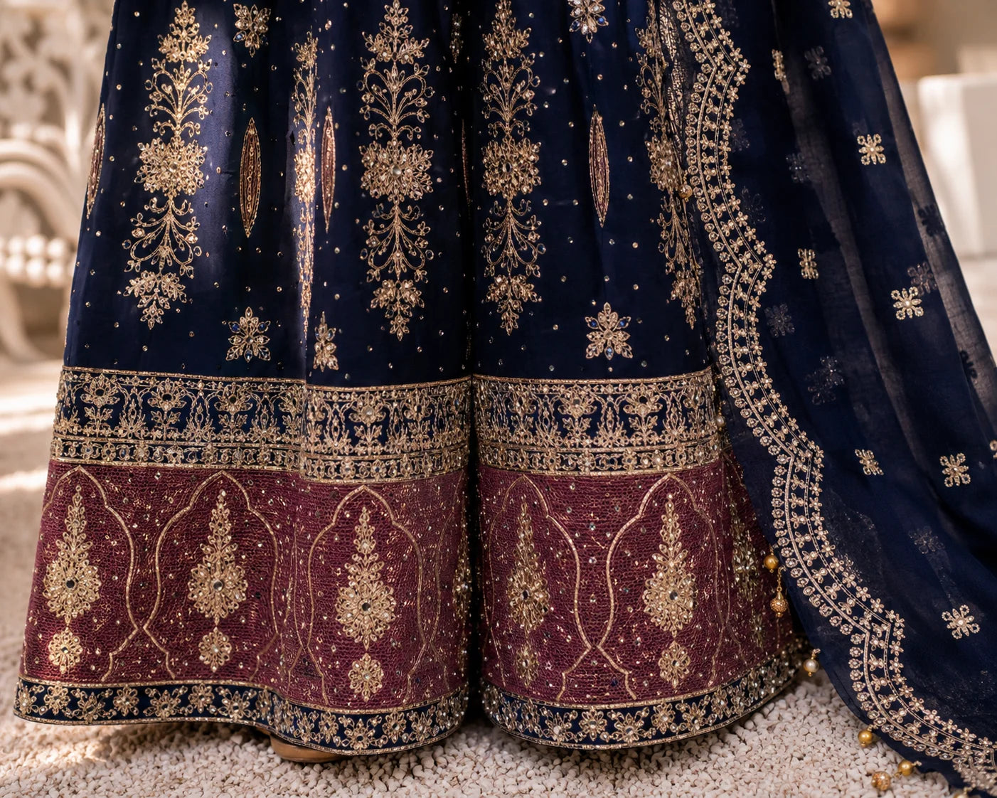 Haniya - Navy Blue