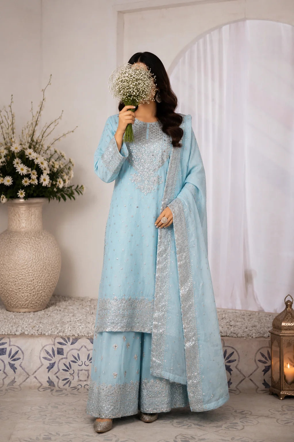 Mah-Jabeen - Ice Blue