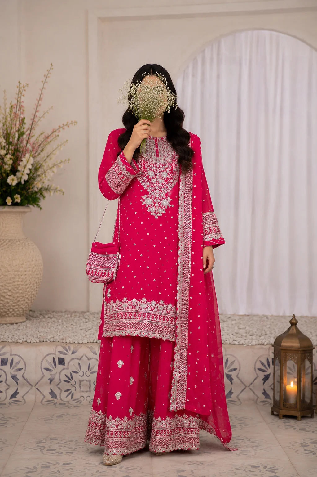 Mah-Jabeen - Shocking Pink