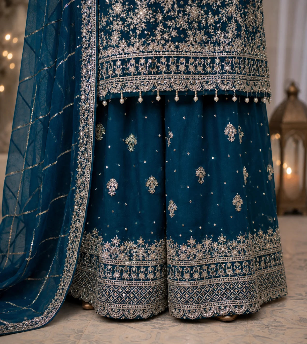 Mah-Jabeen - Teal