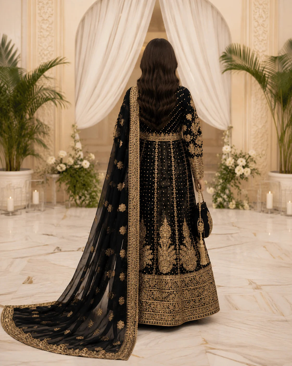 Muneeha - Black