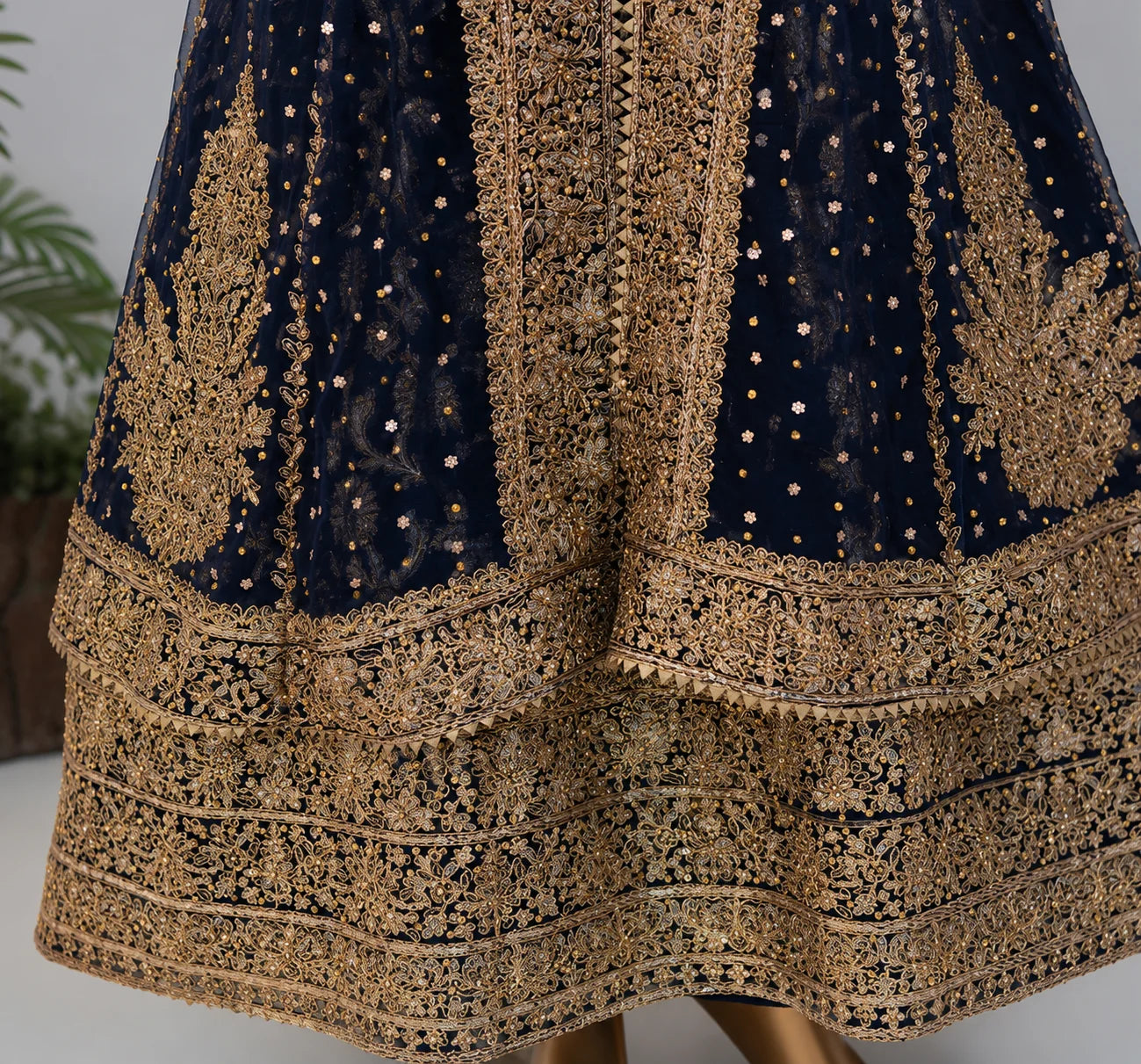 Muneeha - Navy Blue