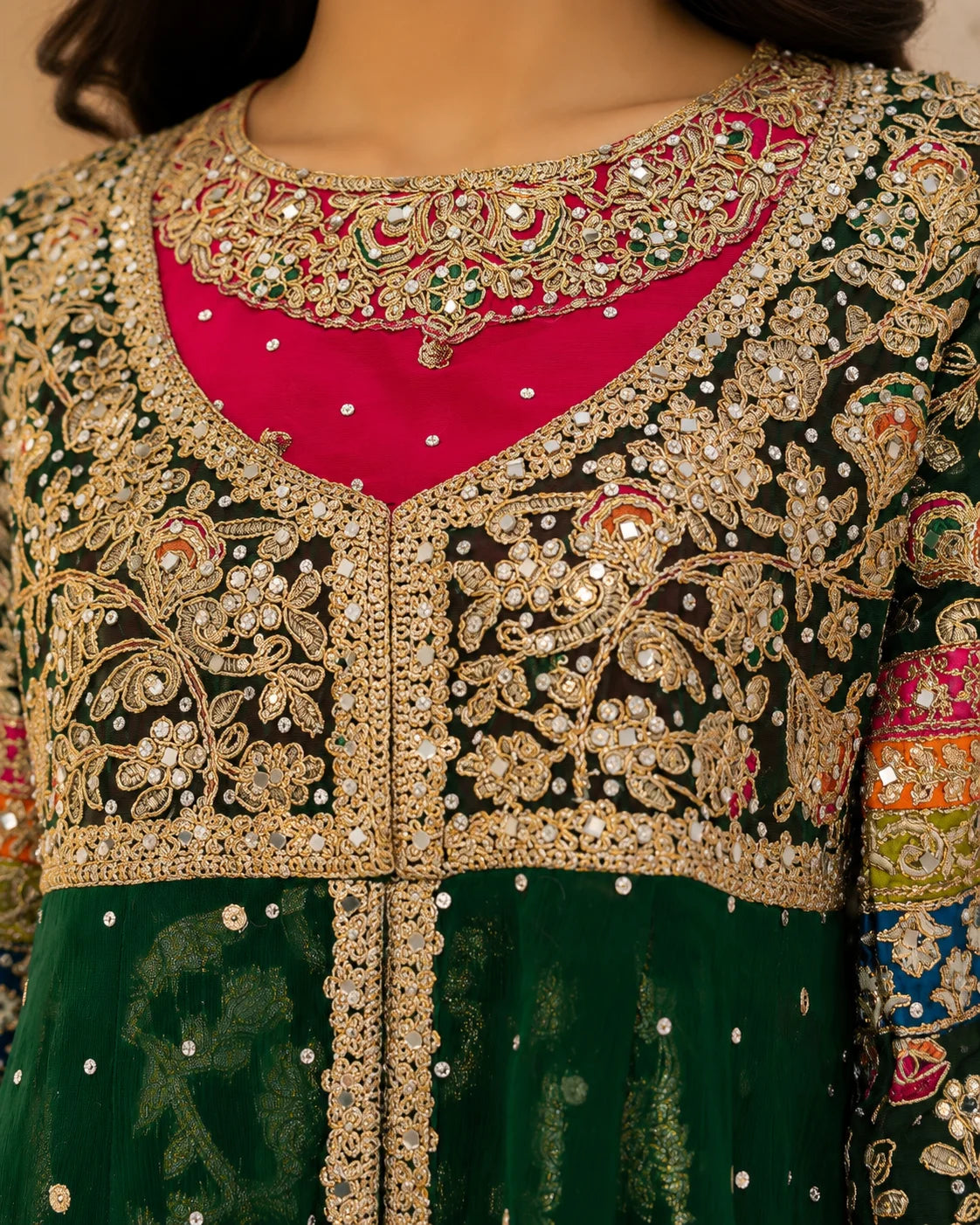 Sumaira - Bottle Green