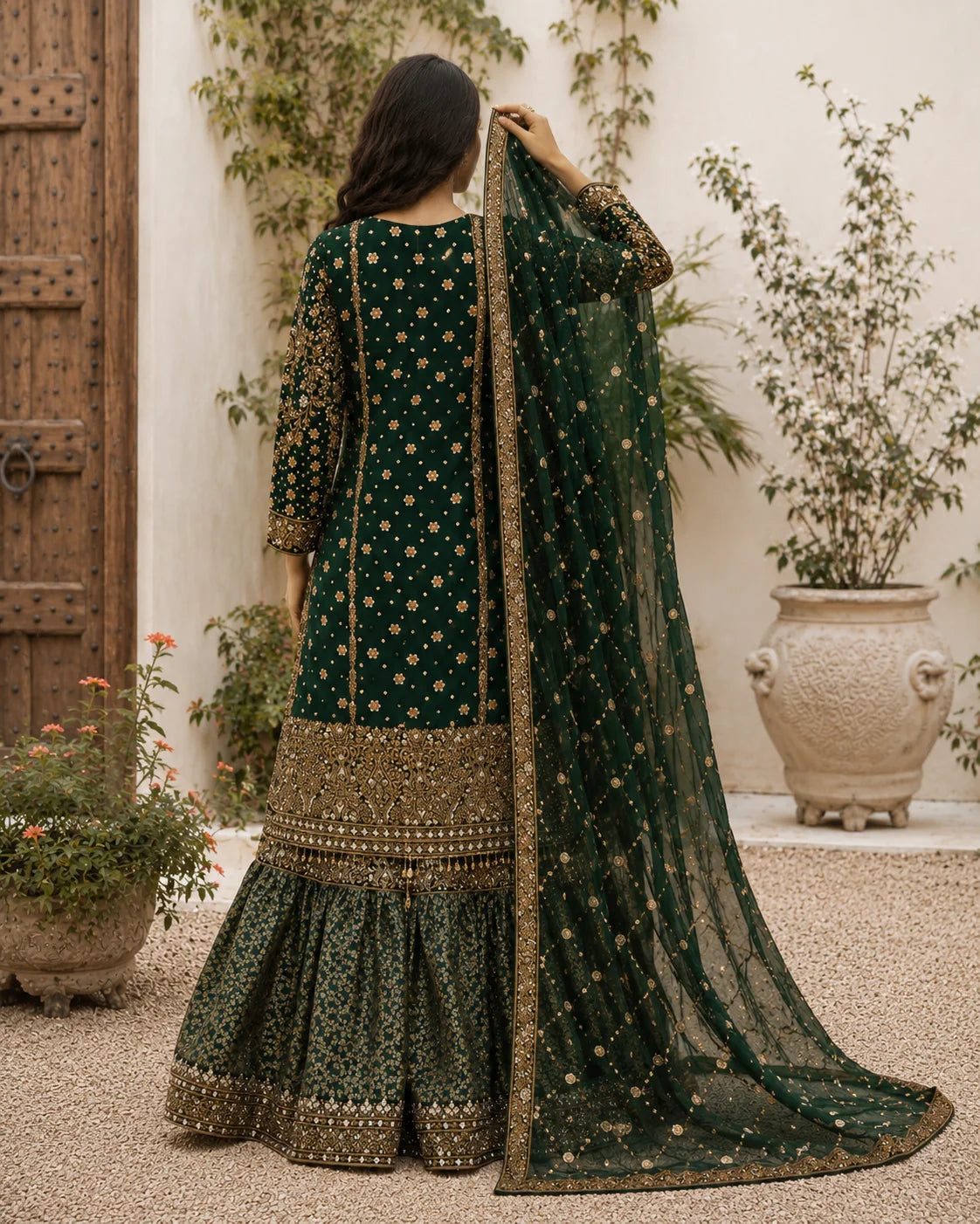 Zunairah - Bottle Green