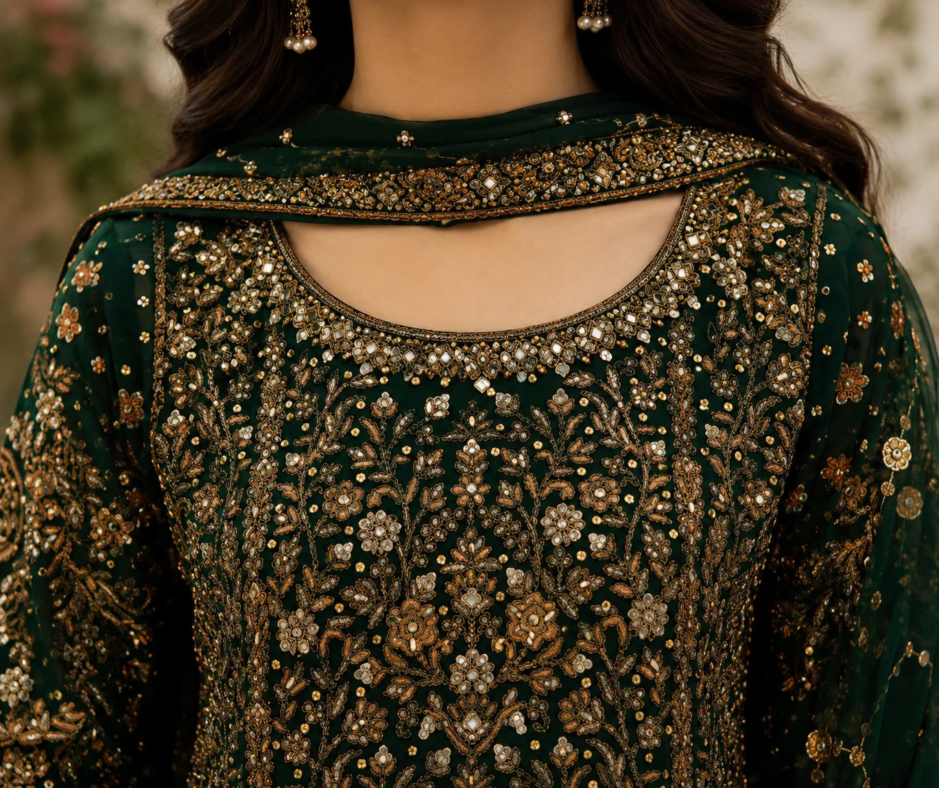 Zunairah - Bottle Green